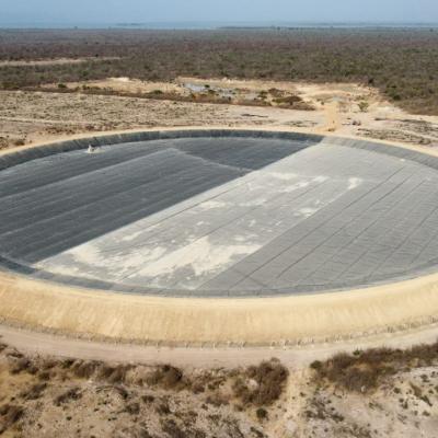 Afram Plains Rice Farm Reservoir Main