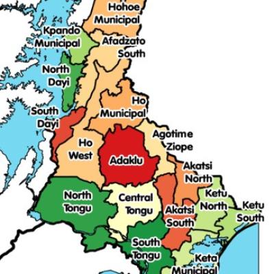 Kpetoe Map Volta